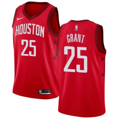 Nike Houston Rockets #25 Jerian Grant Red Youth NBA Swingman Earned Edition Jersey